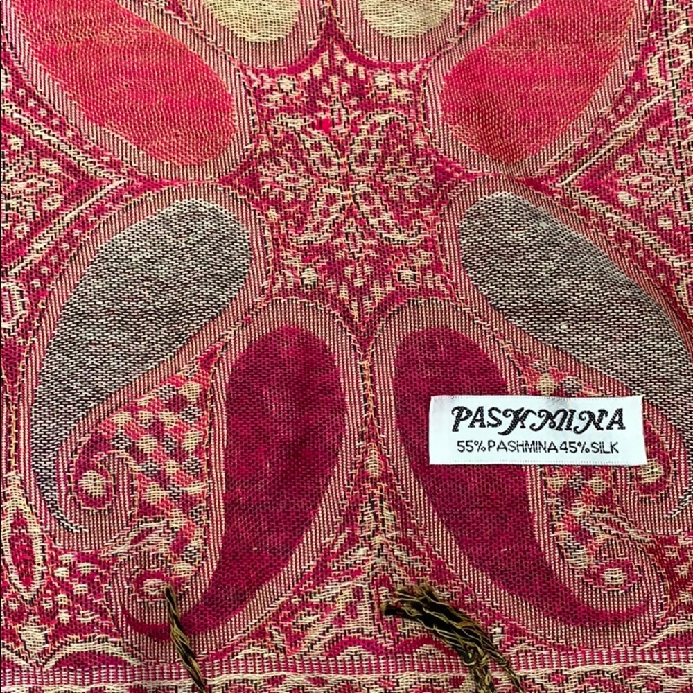 Pashmina silk wrap